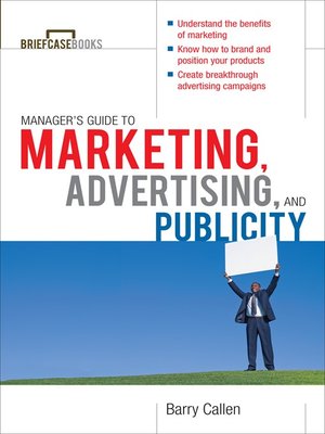 cover image of Managers Guide to Marketing, Advertising, and Publicity